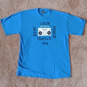 Stussy X David Shrigley Boom Box Tee